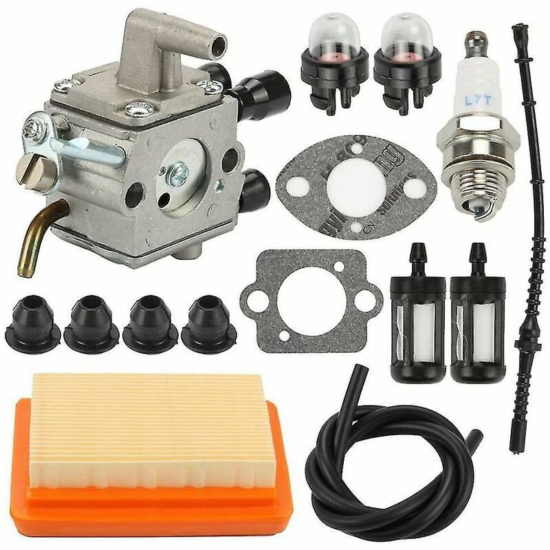 foto del prodotto kit filtro aria carburatore carburatore per stihl fs120 fs200 fs250 fs300 fs350 thsinde