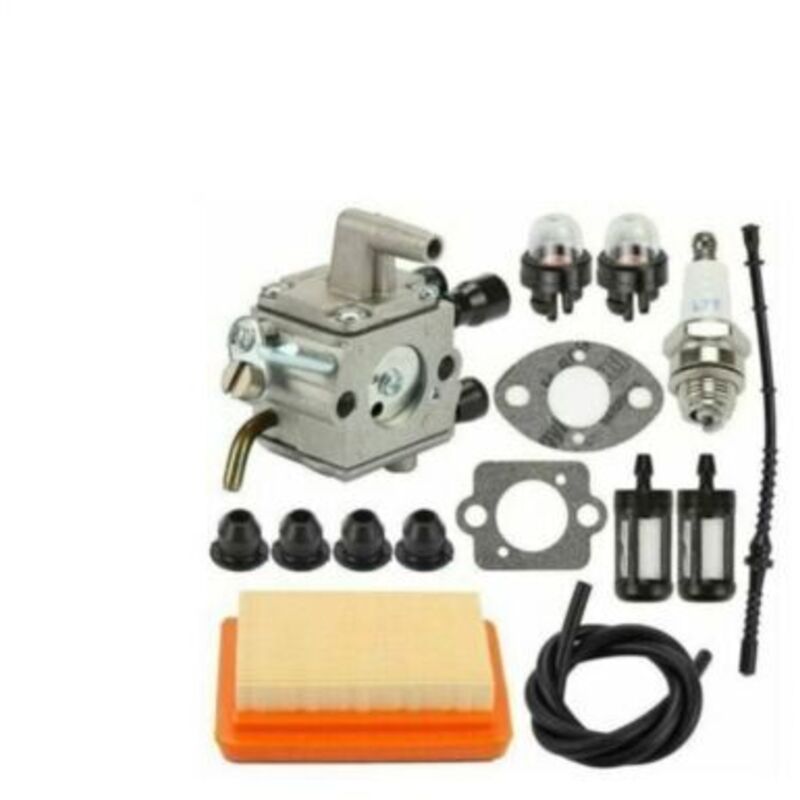 foto del prodotto kit filtro aria carburatore per stihl fs120 fs200 fs250 fs300 fs350 fr350 fr45