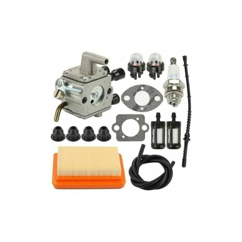 foto del prodotto kit filtro aria carburatore per stihl fs120, fs200, fs250, fs300, fs350, fr350, fr45 e xvx