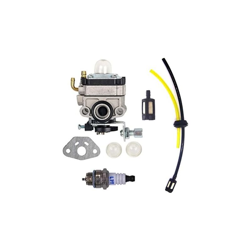 foto del prodotto kit filtro carburante carburatore candela con tubo carburante per motore a 4 tempi gx31 gx22 fg100 16100 zm5 803 gca91 carb