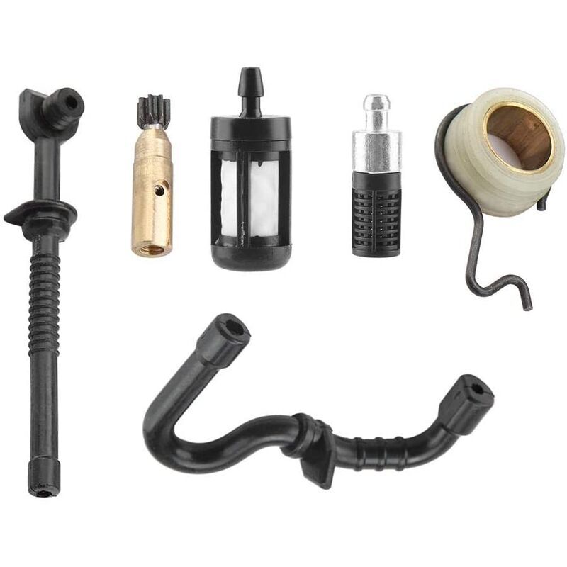 foto del prodotto kit filtro linea carburante pompa olio ingranaggio a vite senza fine pompa olio per stihl ms180 ms170 180 018 017 accessori di ricambio per motoseghe