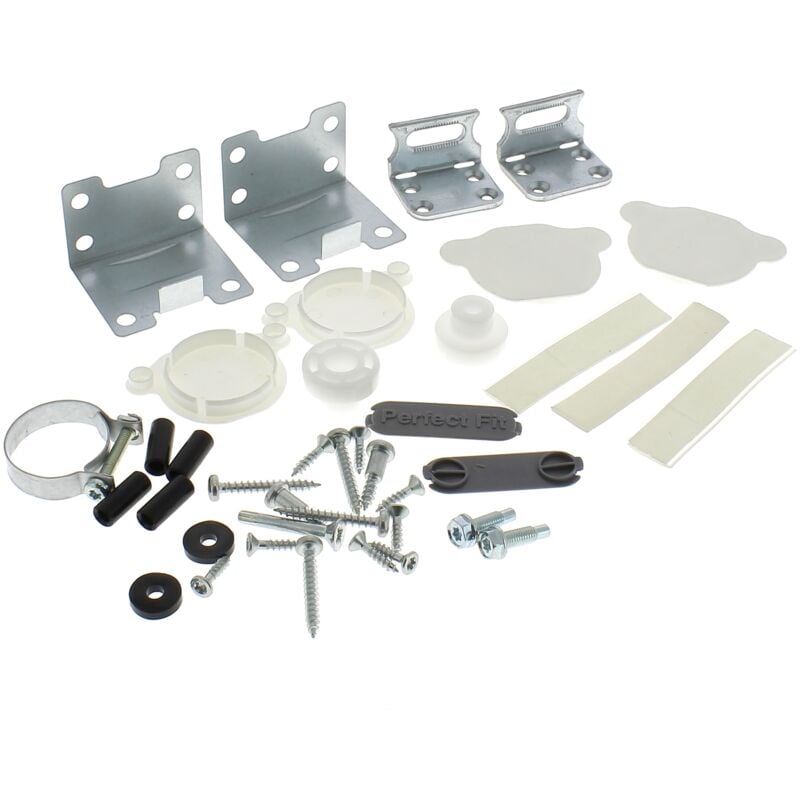 foto del prodotto kit fissaggio coperchio porta per lavastoviglie electrolux