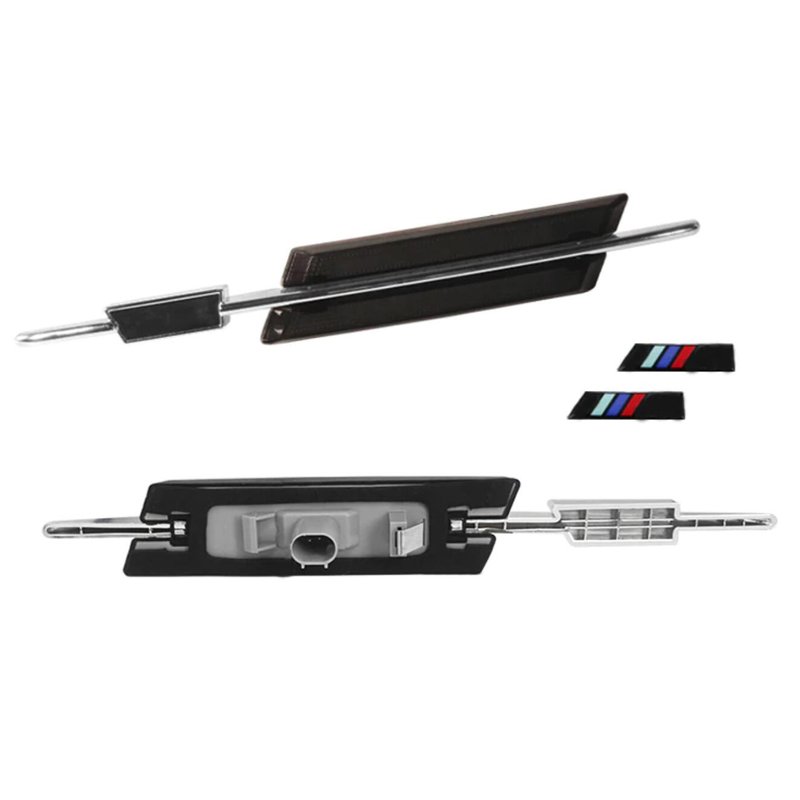 foto del prodotto kit freccia laterale a led side marker dinamica lente fume bmw e90 e91 e92 e93 e60 e61 e82 e88