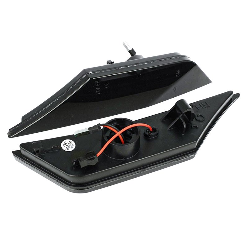 foto del prodotto kit freccia laterale a led side marker dinamica lente fume honda civic 10 2016 2019 drl forma l