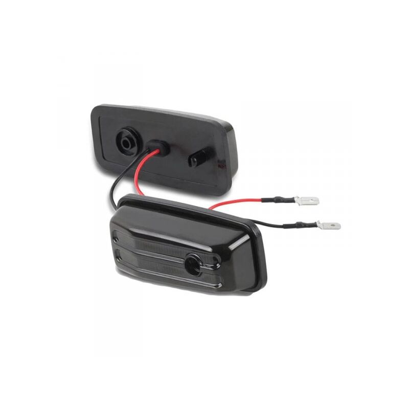 foto del prodotto kit freccia laterale a led side marker dinamica lente fume mercedes benz w463 g-class 1986-2002