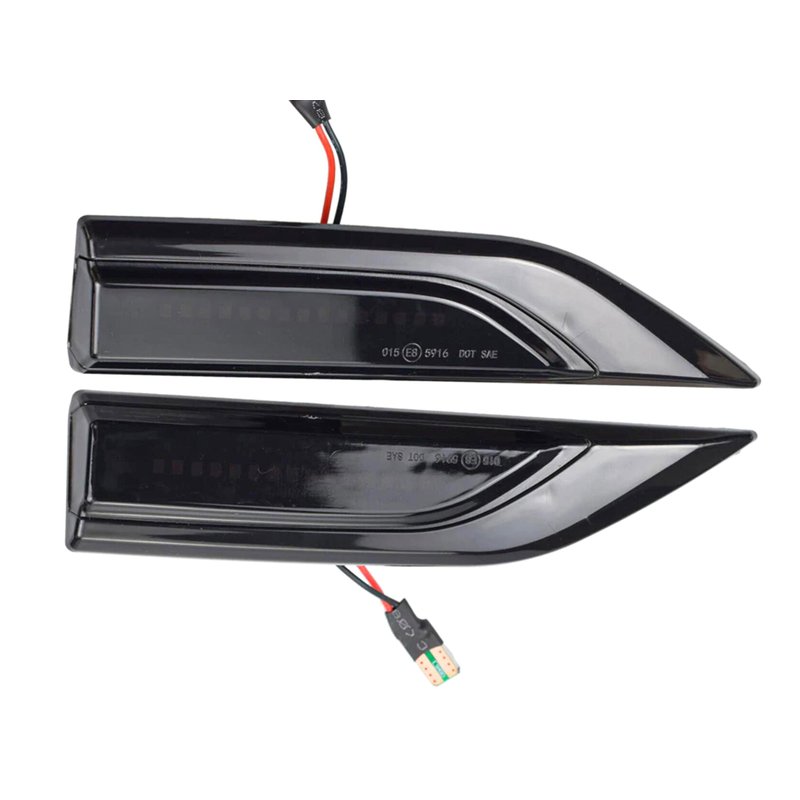 foto del prodotto kit freccia laterale a led side marker dinamica lente fume vw caddy t6 dopo 2015