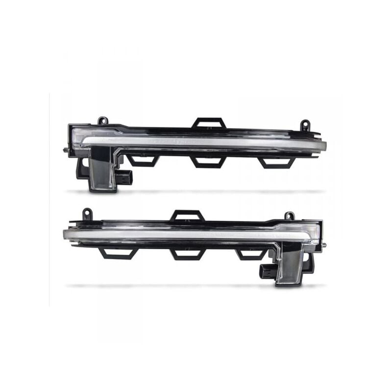 foto del prodotto kit freccia led specchietto retrovisore dinamico sequenziale bmw x3 f25 x4 f26 x5 f15 x6 f16 arancione lente trasparente