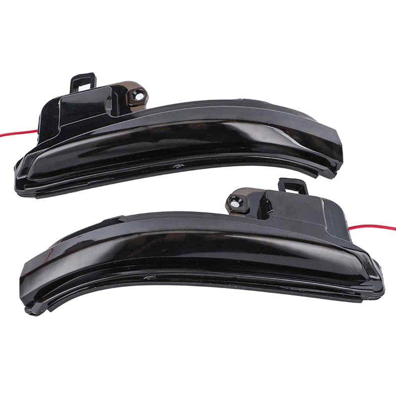 foto del prodotto kit freccia led specchietto retrovisore dinamico sequenziale toyota alphard mk3 rav4 mk5 lexus lm lente fume arancione