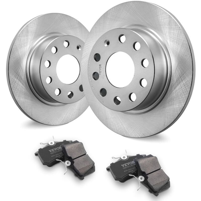 foto del prodotto kit freno posteriore compatibile 252,8 mm dischi freno 7,75 kg con audi a3 8p , vw golf 5 6, seat leon, skoda octavia, altea, kit di sostituzione