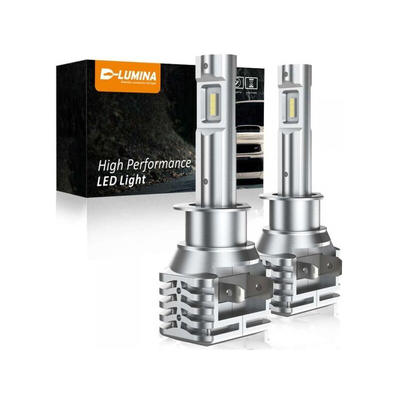 foto del prodotto kit full led compatto h1 12v 30w 6000 lumen canbus all in one ip65 senza ventola