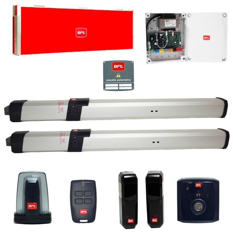 foto del prodotto kit giuno ultra bt a20 oliodimanico 24v per ante battenti 300kg 2mt 2600926 bft