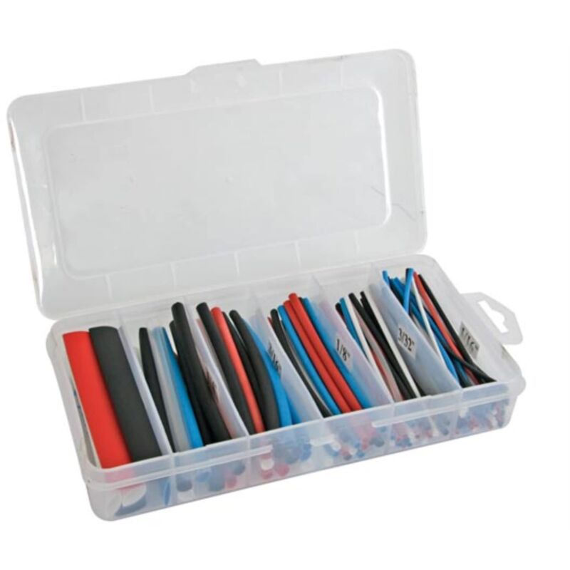 foto del prodotto kit guaine termorestringenti vari colori 170 pezzi