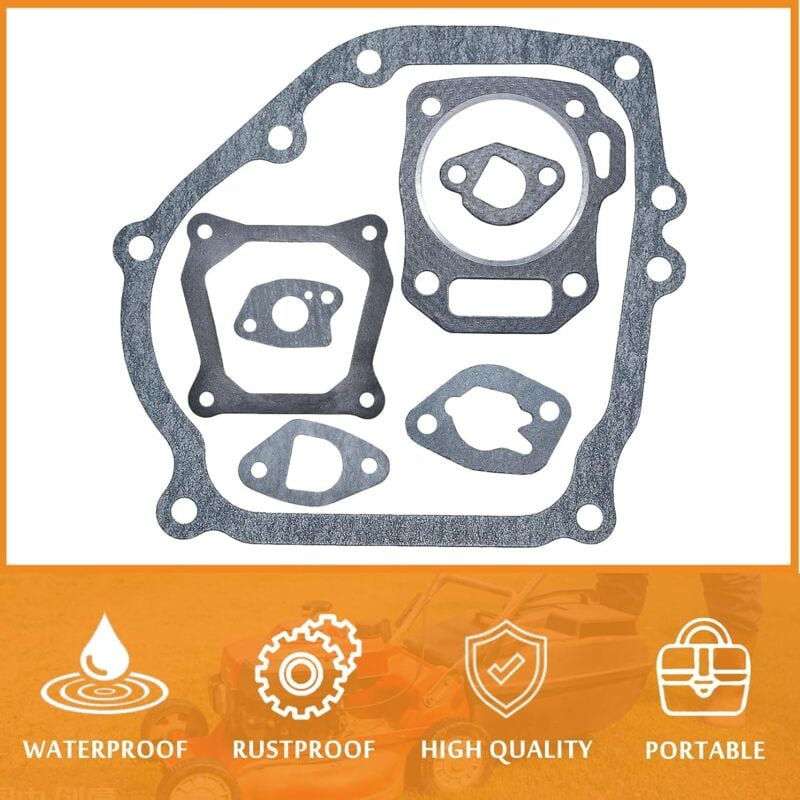 foto del prodotto kit guarnizioni motore carter motore testata da 70,5 mm per honda gx160 gx200 gx 160 200 168f 170f parti del tosaerba motore generatore a benzina