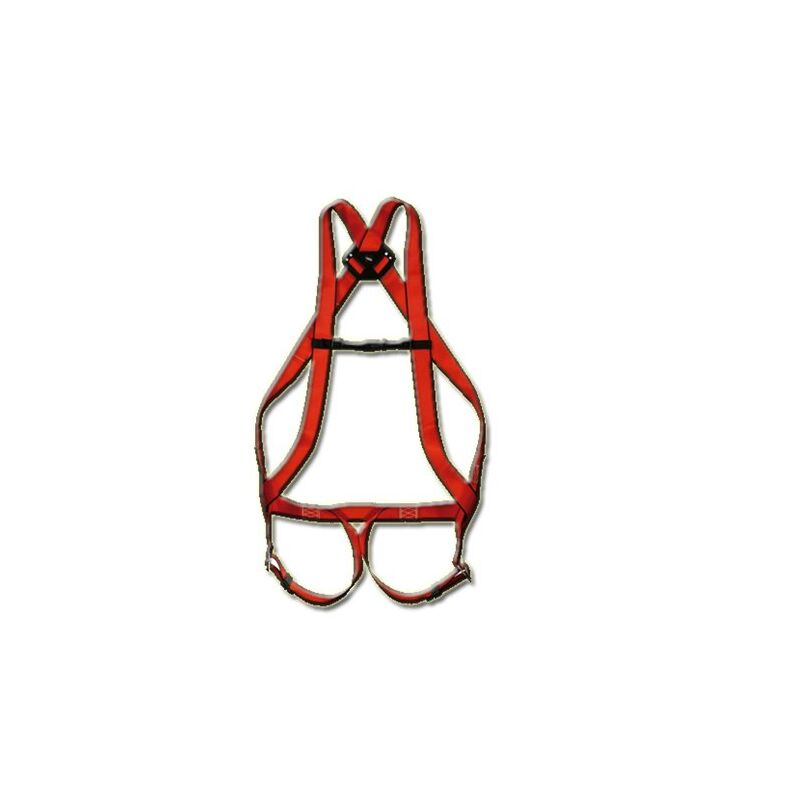 foto del prodotto kit imbracatura anticaduta climax con cinghia da 1,5 m 2 connettori borsa