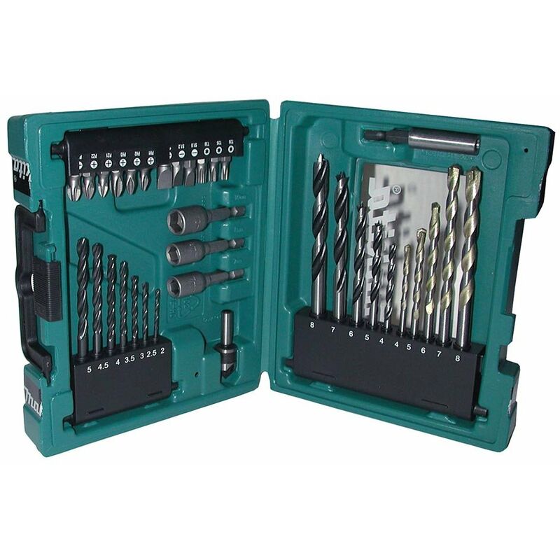 foto del prodotto kit inserti e punte per trapano d36980 34 pezzi
