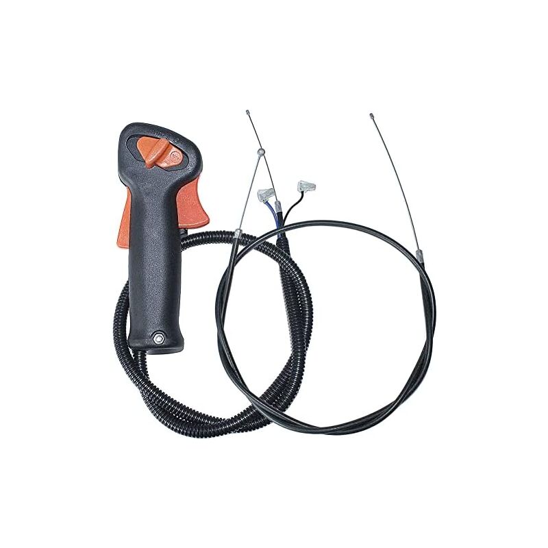 foto del prodotto kit interruttore cavo impugnatura decespugliatore decespugliatore, per stihl fs75 fs80 fs80r fs85 fs85r fs85rx fs85t km85 km85r decespugliatore