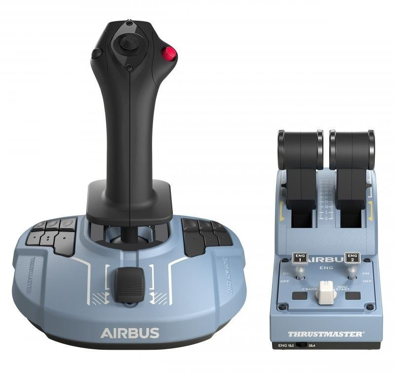 foto del prodotto kit joystick thrustmaster officer pack airbus