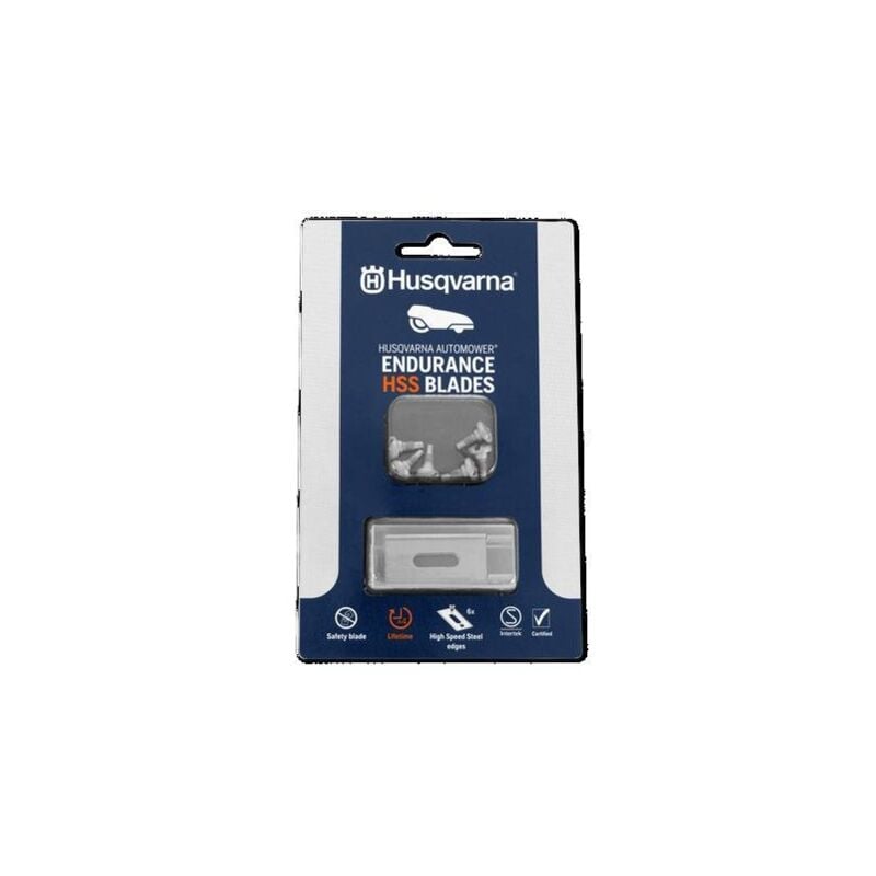 foto del prodotto kit lame am endurance hss 6pz 599805201 originale husqvarna