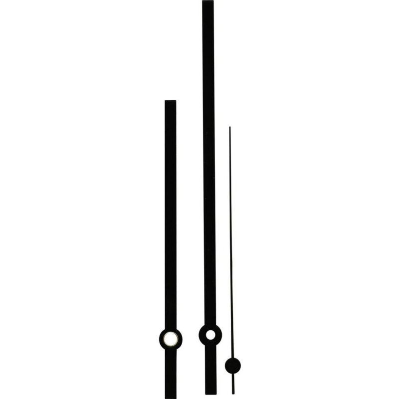 foto del prodotto kit lancette standard alluminio nero rotondo