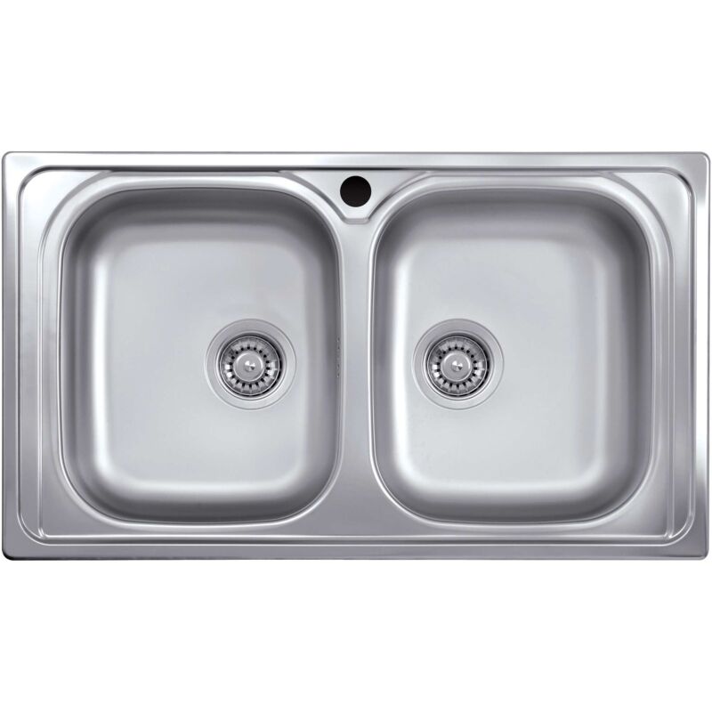 foto del prodotto kit lavello eco incasso 86x50 2 vasche