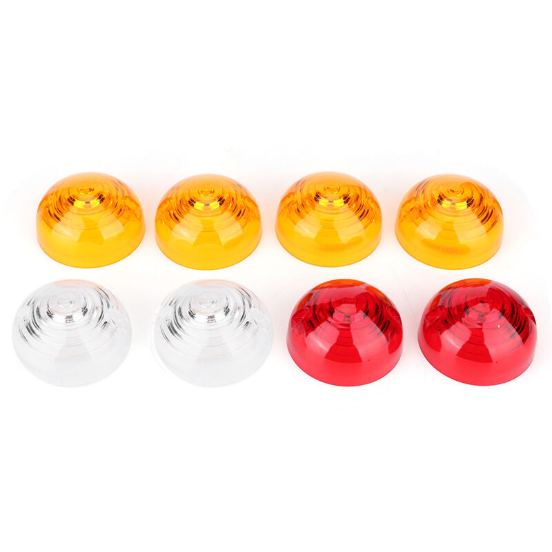 foto del prodotto kit lente lampada indicatore di coda laterale da 8 pezzi adatto per land rover serie 3 defender eosnow