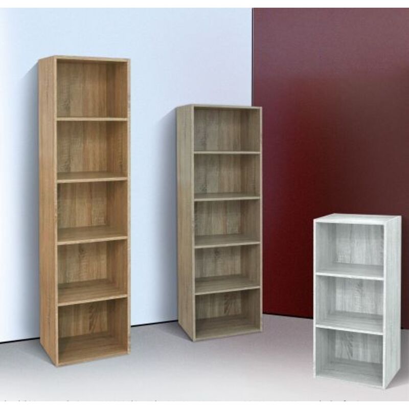foto del prodotto kit libreria ready cm.40x29x89h rov.nordik pz 1,0