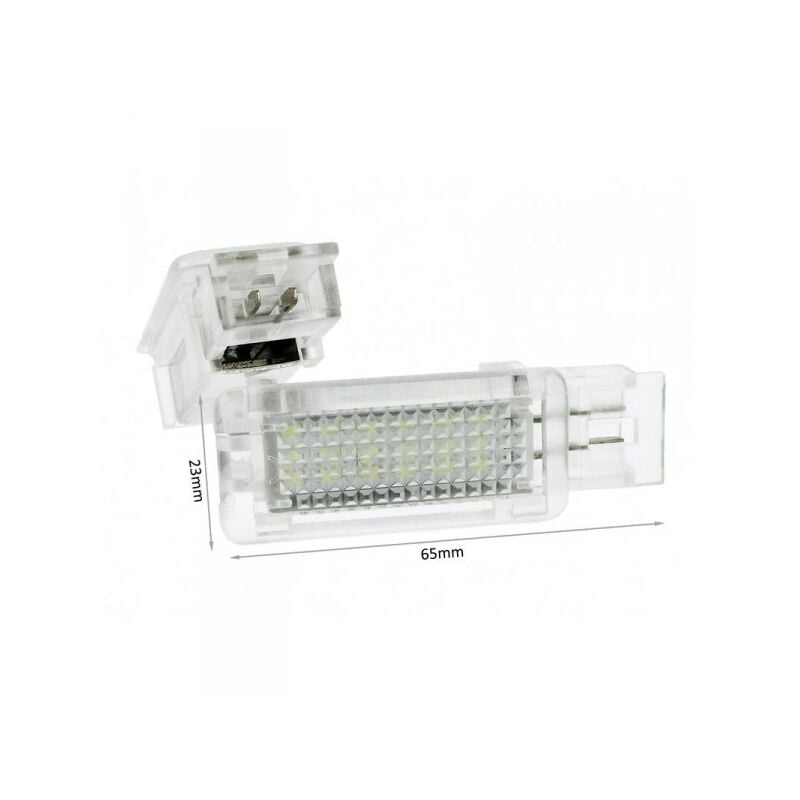 foto del prodotto kit luci bagagliaio baule a led hyundai i30 elantra sonata kia rio ceed cerato sportage bianco 12v