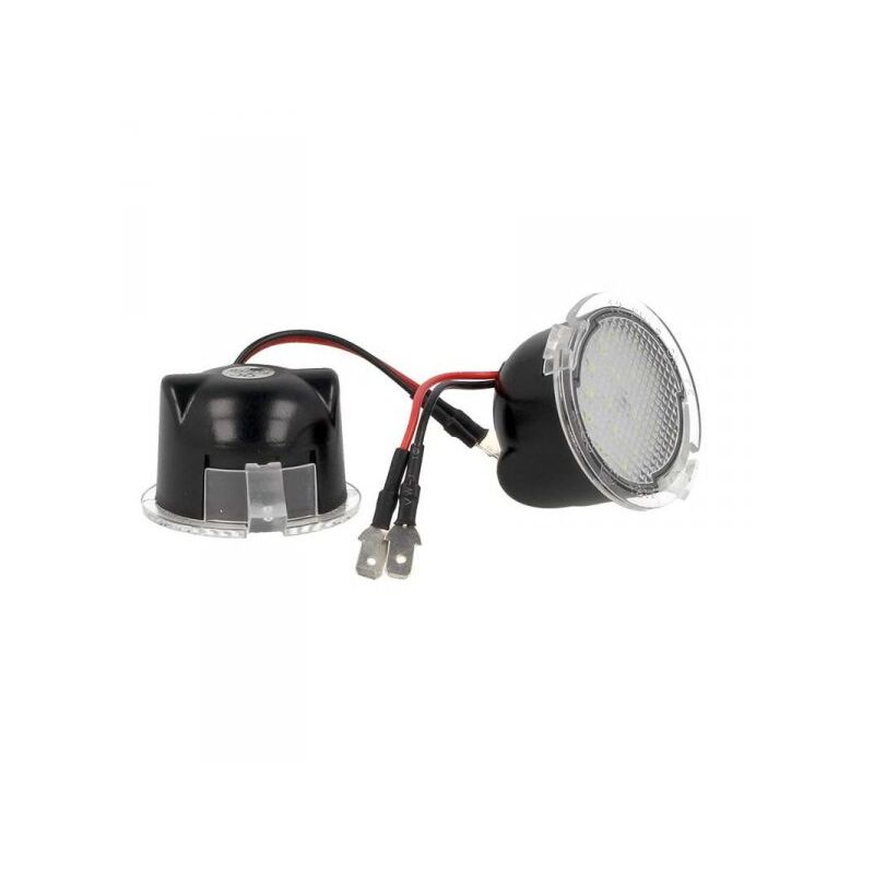 foto del prodotto kit luci led di cortesia sotto specchietto retrovisore ford s max mondeo edge explorer taubus lincoln mkz 2014