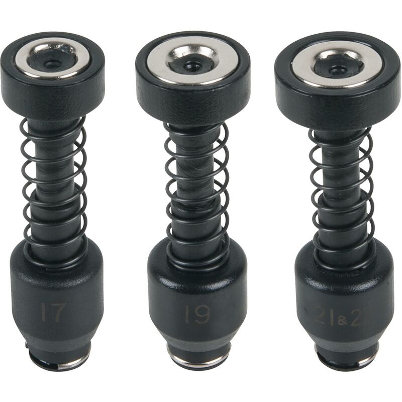 foto del prodotto kit magnetico per bussole per avvitatori a impulsi slimpower per cerchi di alluminio, 3 pz