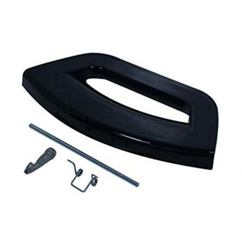foto del prodotto kit maniglia oblo lavatrice ariston hotpoint nera leva porta 291848