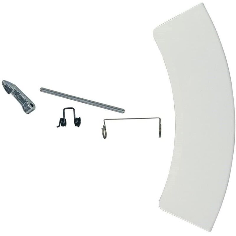 foto del prodotto kit maniglia porta oblo lavatrice electrolux aeg rex 4055128930 215mm compatib