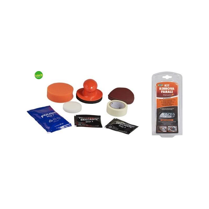 foto del prodotto kit manuale rinnova fanali