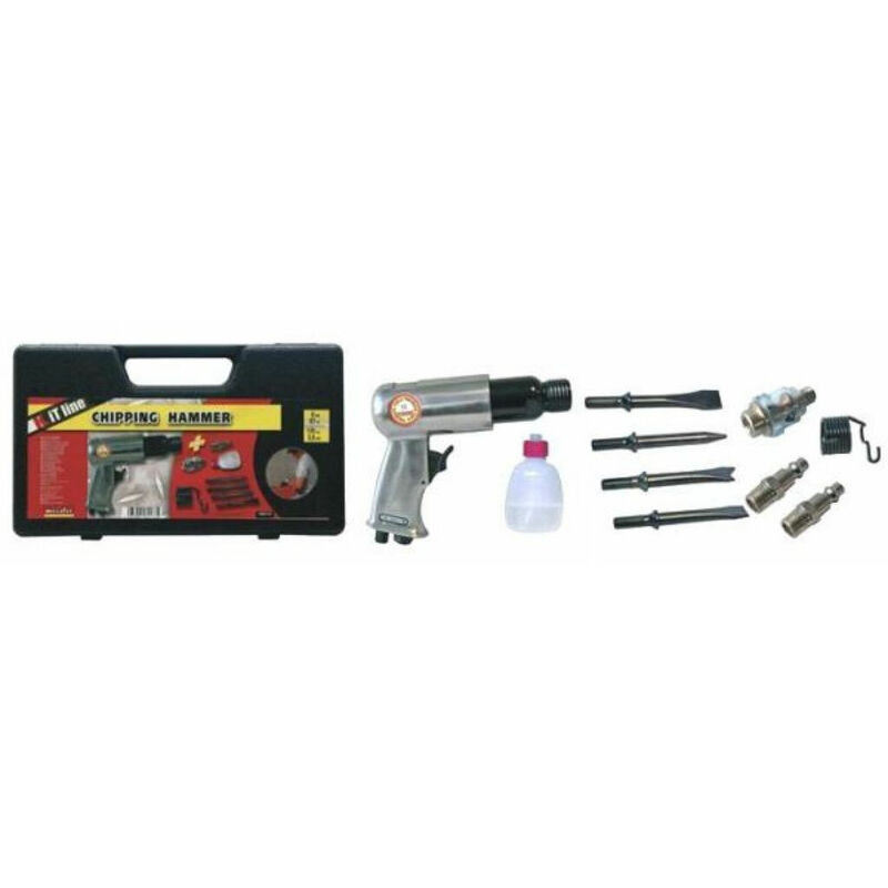 foto del prodotto kit martello scalpellatore con accessori
