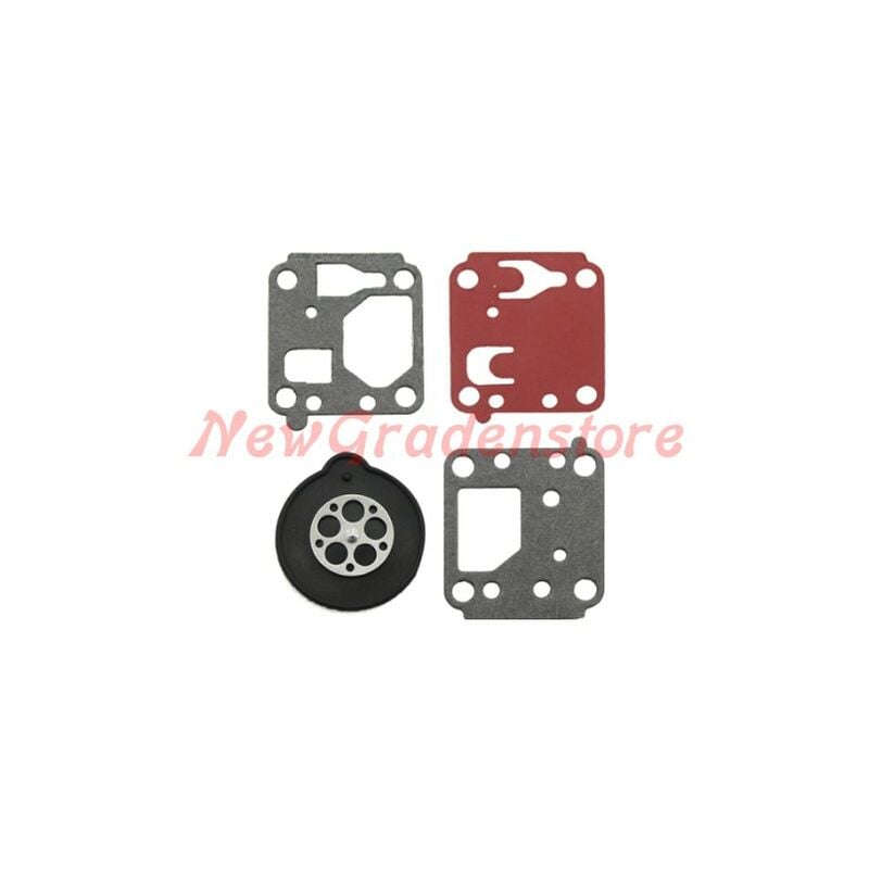 foto del prodotto kit membrana guarnizione carburatore motore motosega decespugliatore kawasaki tj27