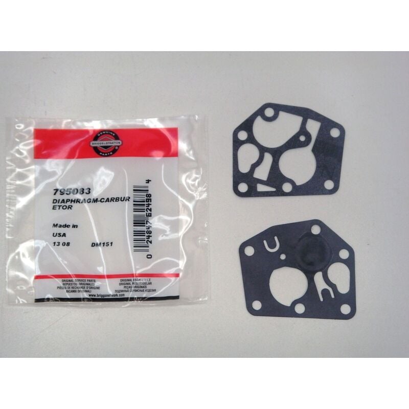 foto del prodotto kit membrane guarnizioni carburatore motore sprint classic briggs stratton