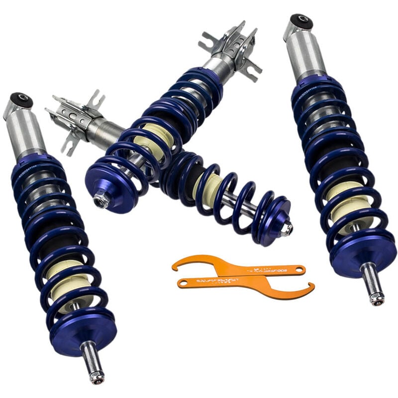 foto del prodotto kit molle elicoidali ammortizzatore coilovers per vw golf mk1 jetta pickup mk1