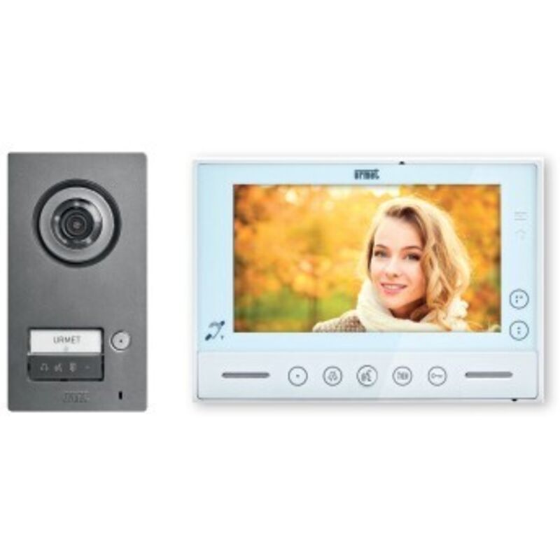 foto del prodotto kit monofamiliare video con pulsantiera mikra2 vmodo urmet cod. 1784 773 