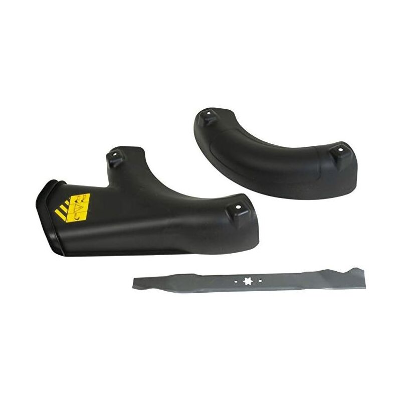 foto del prodotto kit mulching formato da deflettore lama tappo per minirider mtd 60 rdle 60 sde