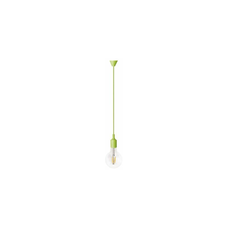 foto del prodotto kit pendente onlex in silicone e27 verde