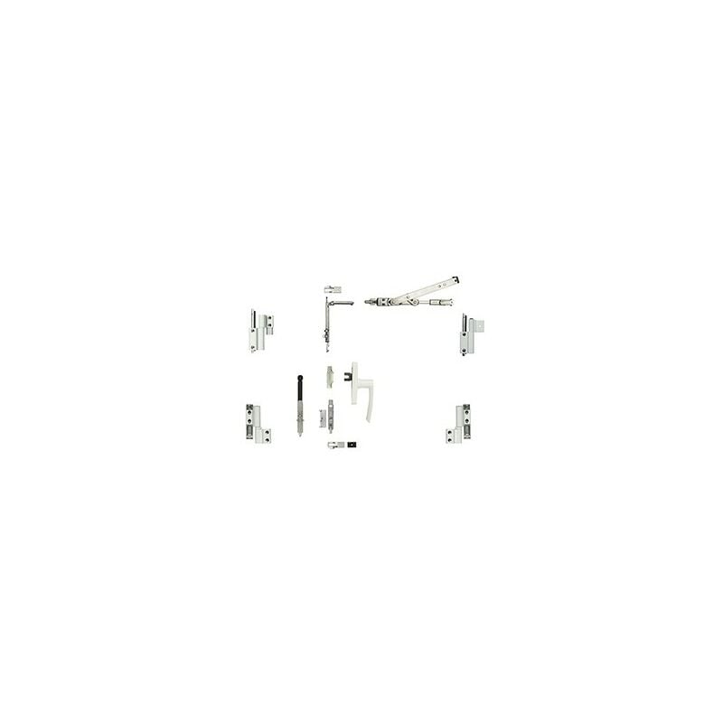 foto del prodotto kit per inclinazione e rotazione galicube 2 v fapim con cremonese gea bussola media da 562 a 1200 mm bianco 9010 1331gf32