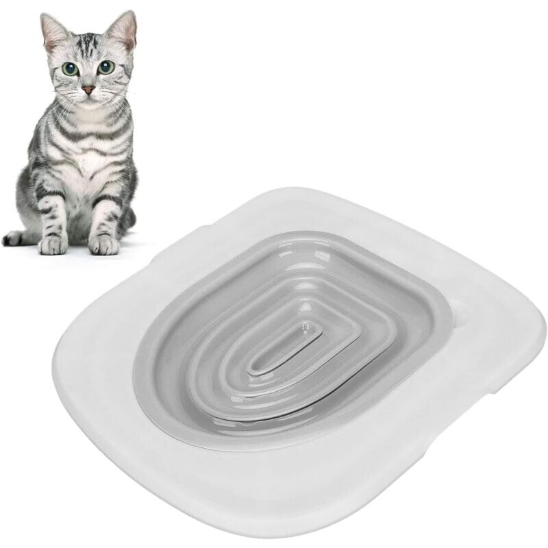 foto del prodotto kit per l addestramento alla lettiera per gatti, sistema di addestramento alla lettiera riutilizzabile
