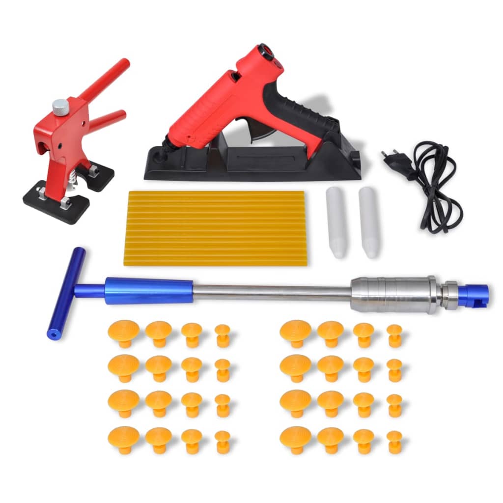 foto del prodotto kit per la rimozione di ammaccature senza vernice strumenti per la riparazione di ammaccature sul pannello della carrozzeria 02 0004111