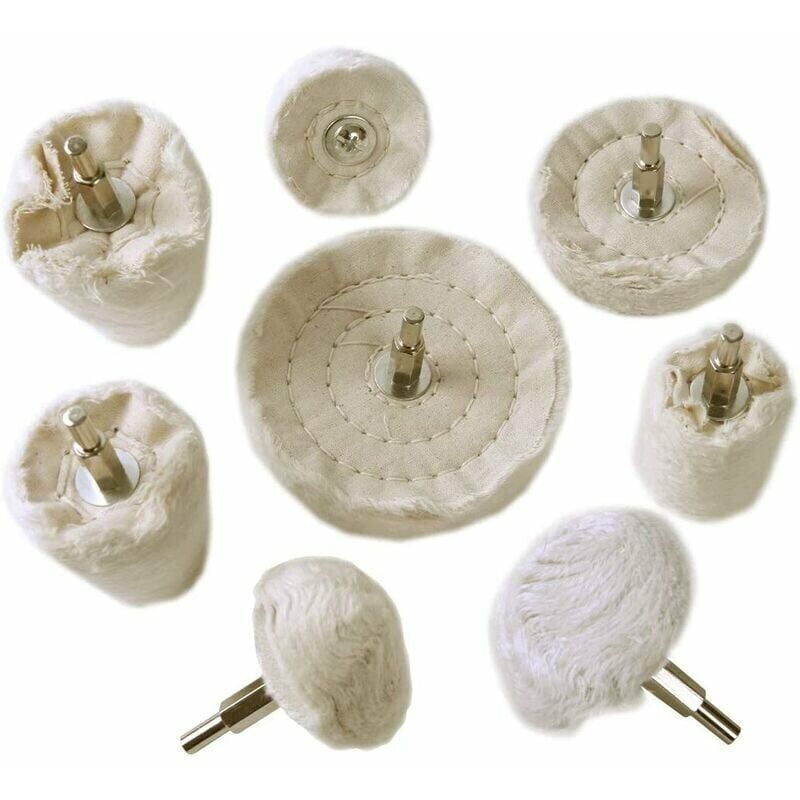 foto del prodotto kit per lucidatura trapano in alluminio, kit per lucidatura alluminio spazzola per ruota per lucidatura per trapano acciaio inossidabile cromato alu