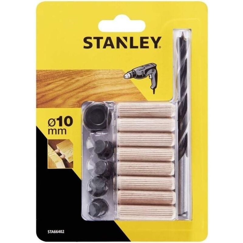 foto del prodotto kit per spinatura con punta da10mm stanley
