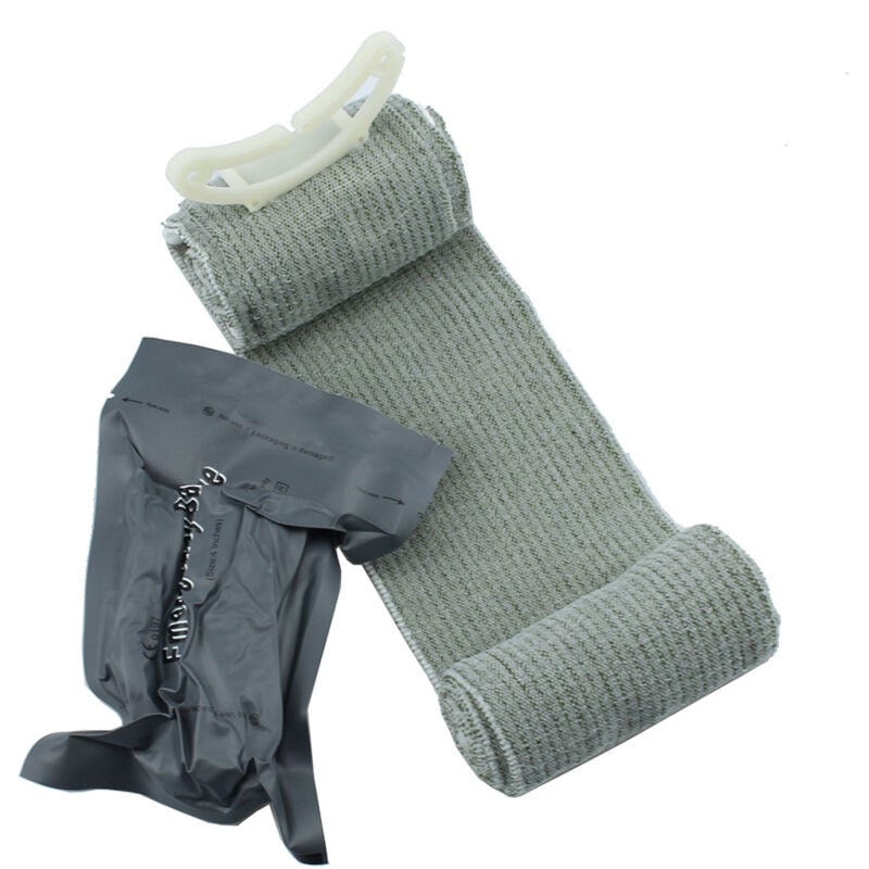 foto del prodotto kit per traumi con benda israeliana, bendaggio compressivo di emergenza, laccio emostatico, medicazione sterile in rotolo, per traumi 4 pollici 