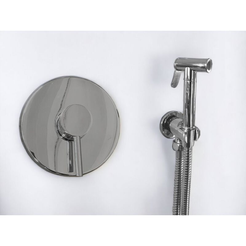 foto del prodotto kit per wc in ottone con miscelatore