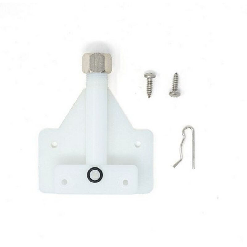 foto del prodotto kit piastra porta cilindretto a due fori -