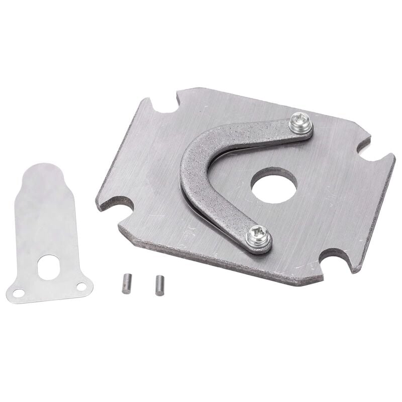 foto del prodotto kit piastra valvola compressore aria piastra valvola a forma di lingua piastra a forma di v accessori per compressore aria in metallo 3 8 pollici