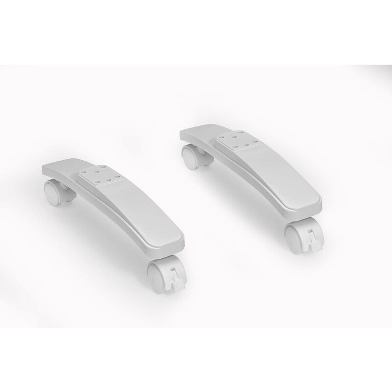 foto del prodotto kit piedini con ruote per termoconvettori serie sirio radialight sirio acsir001 bianco