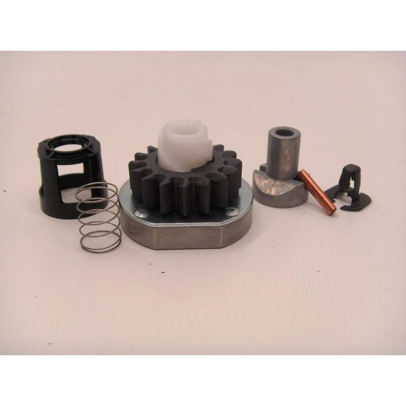 foto del prodotto kit pignone motorini avviamento trattorino tagliaerba briggs originale 696540